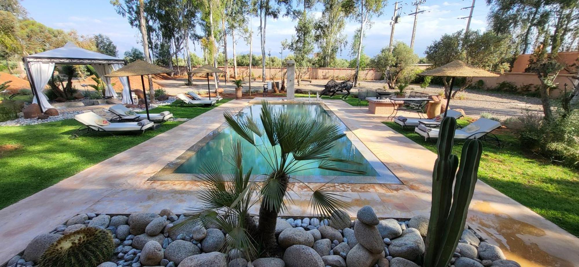 Вилла Le Jardin De Jeanne Марракеш Экстерьер фото